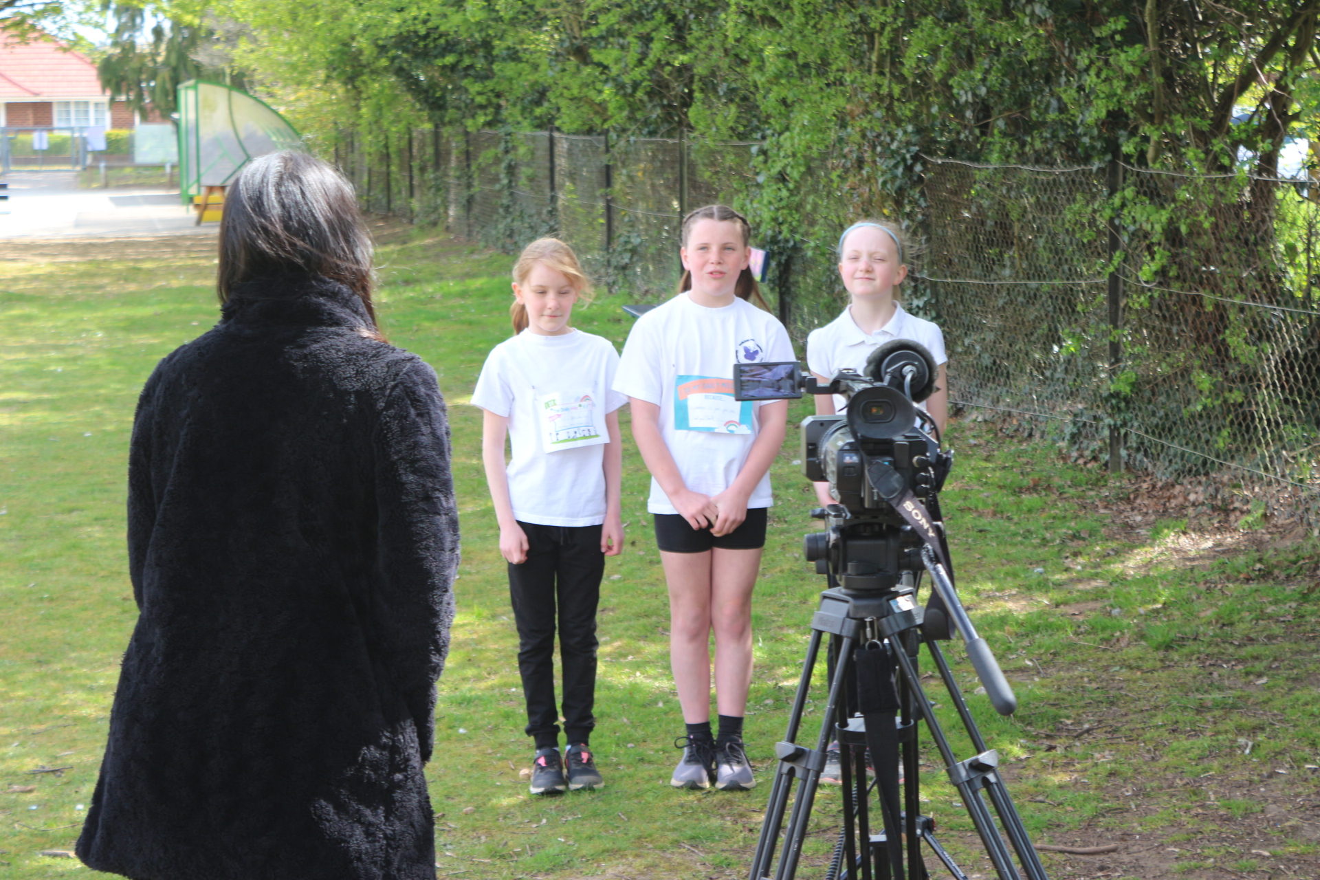 MPA does the Daily Mile on ITV News