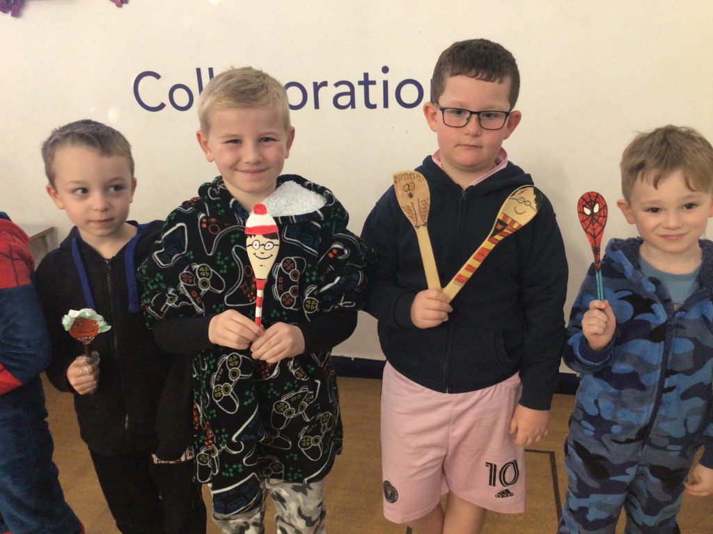 World Book Day Wooden Spoon Character Competition