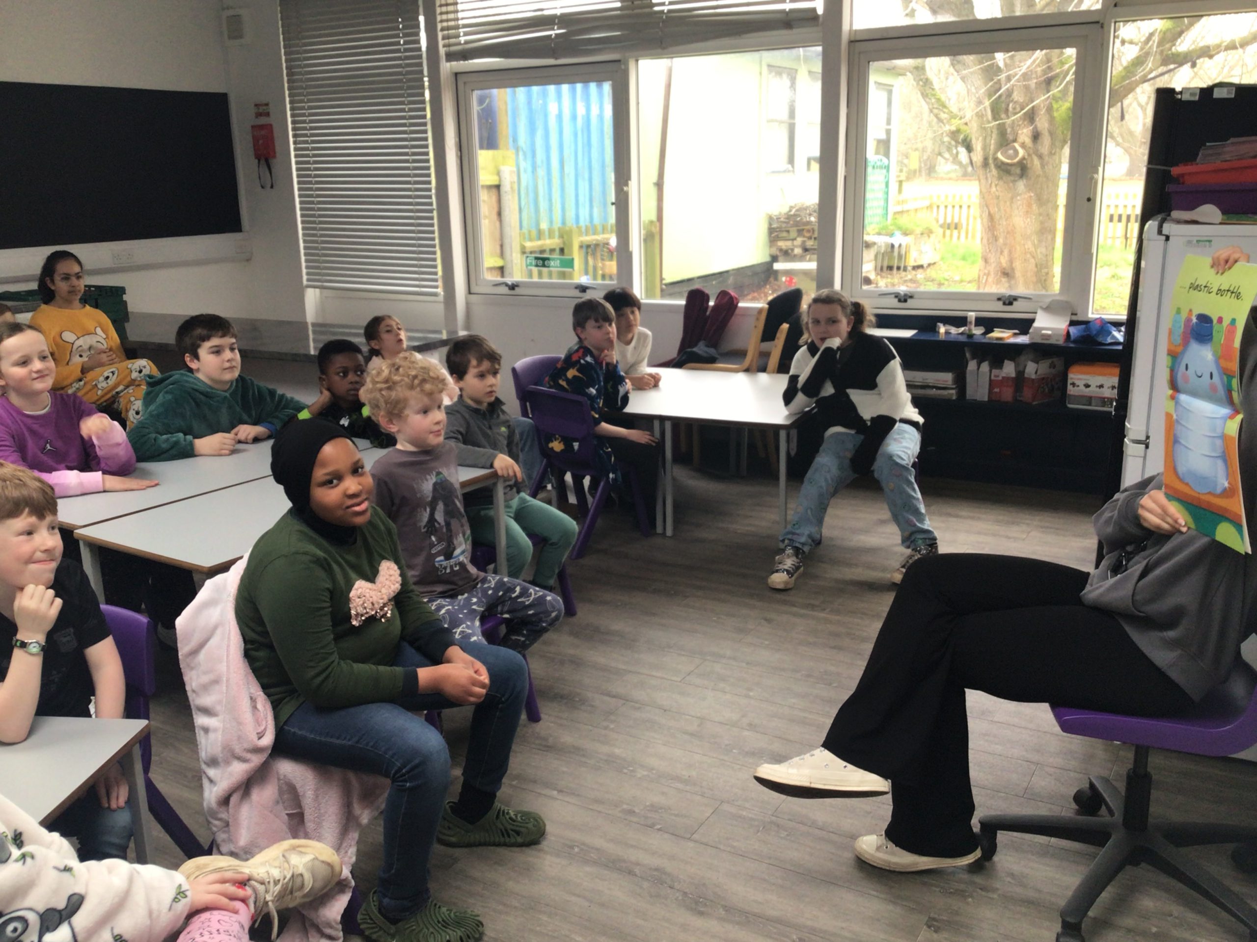 World Book Day - Reading with different adults