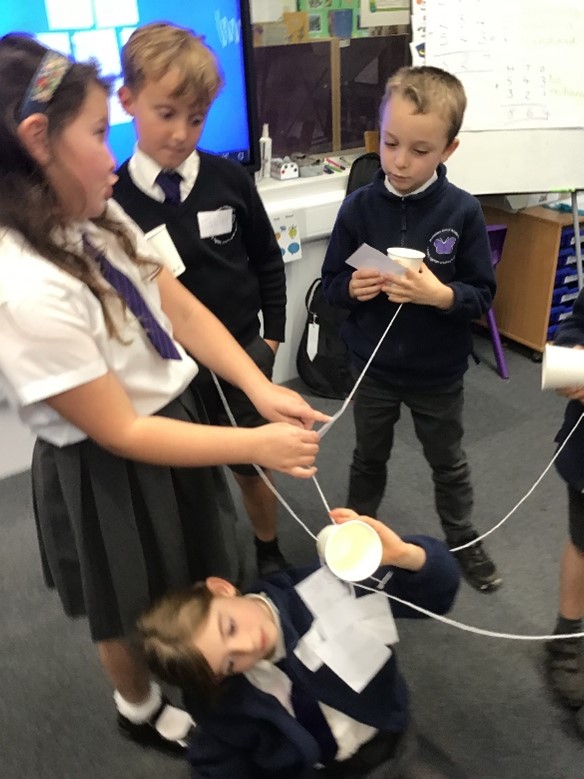 Year 3 learning about networks