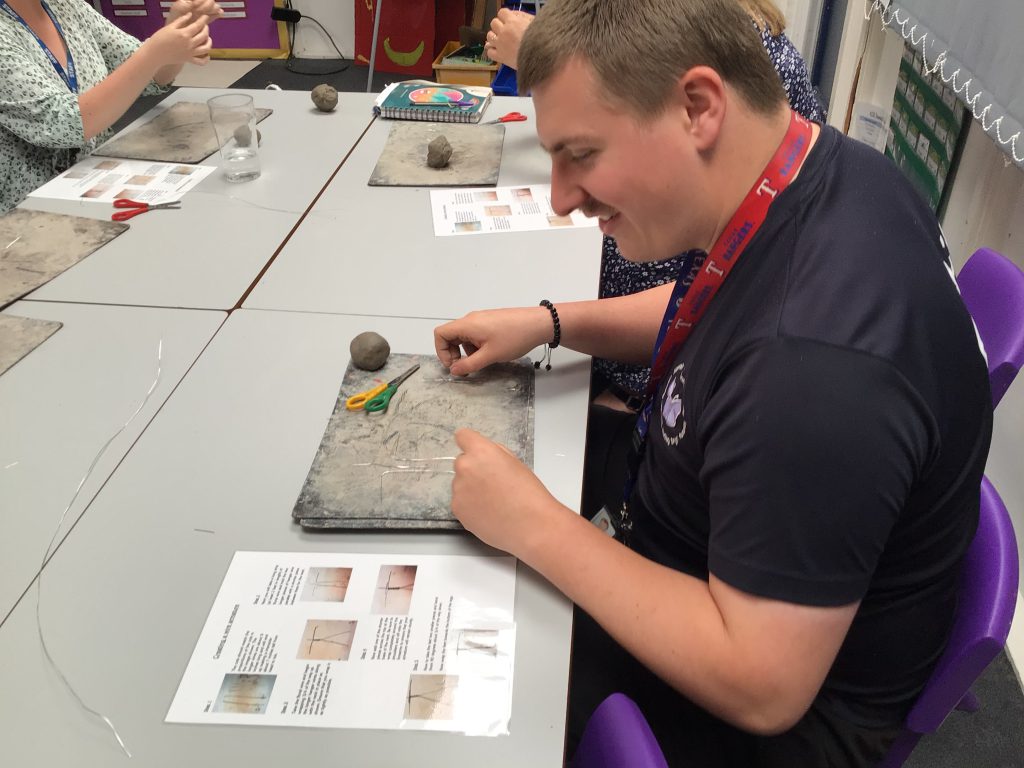 Staff CPD session - Using and Teaching Clay Techniques