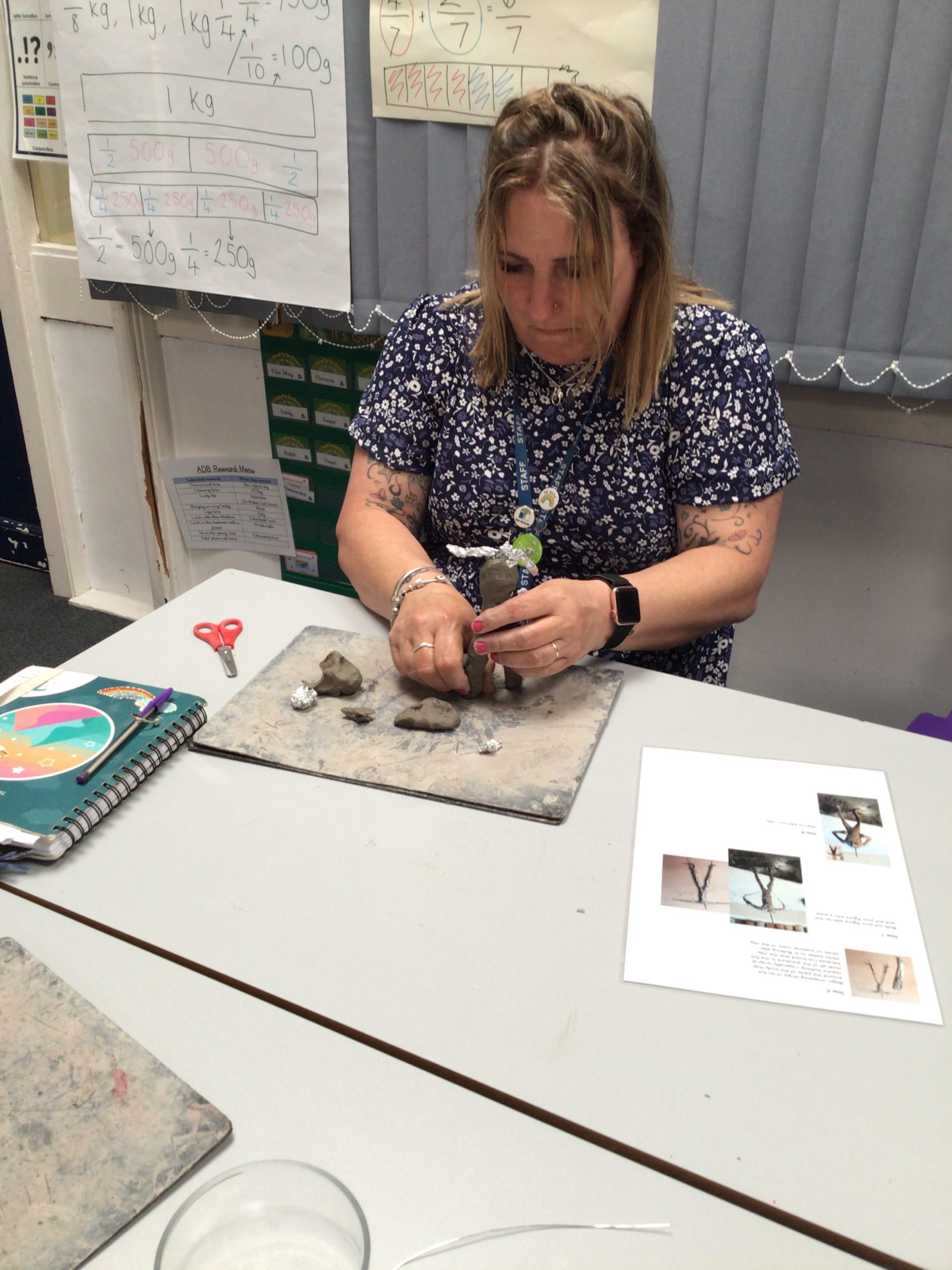 Staff CPD session - Using and Teaching Clay Techniques