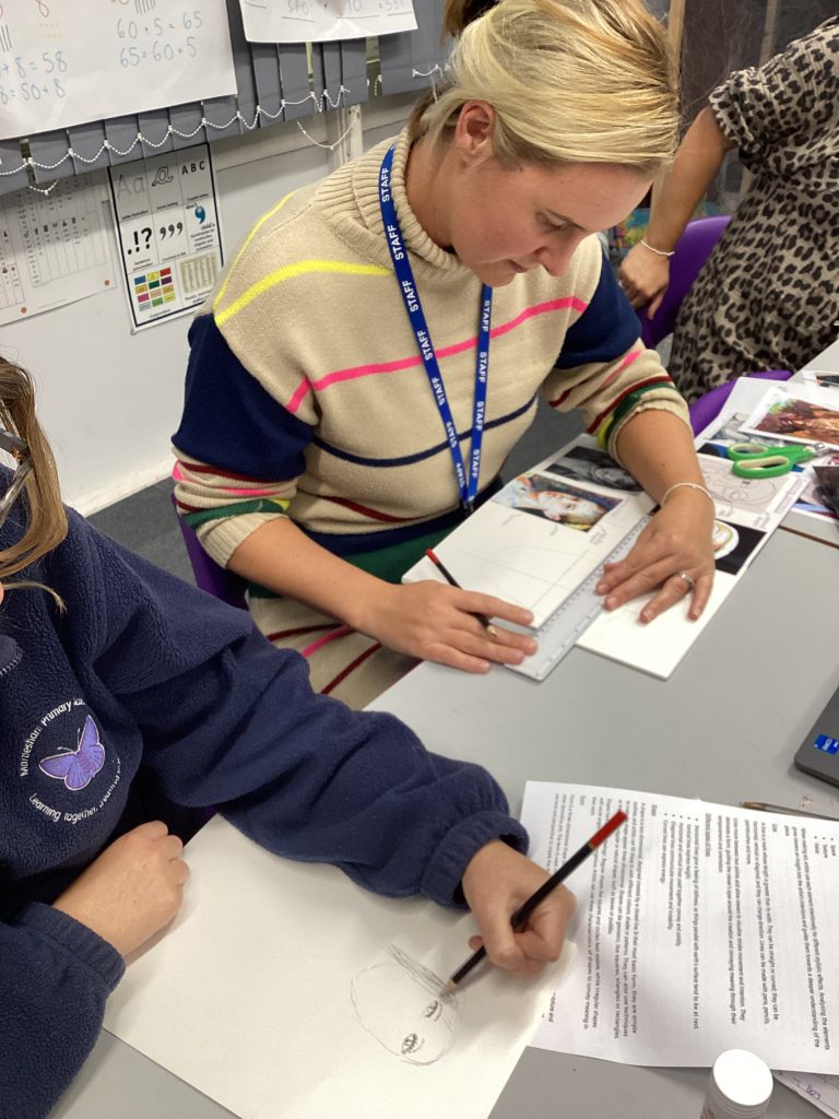 Staff CPD session - Using Sketchbooks