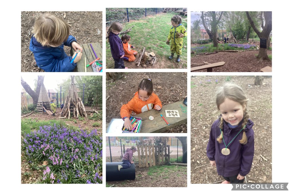 Small Blues enjoying Forest School