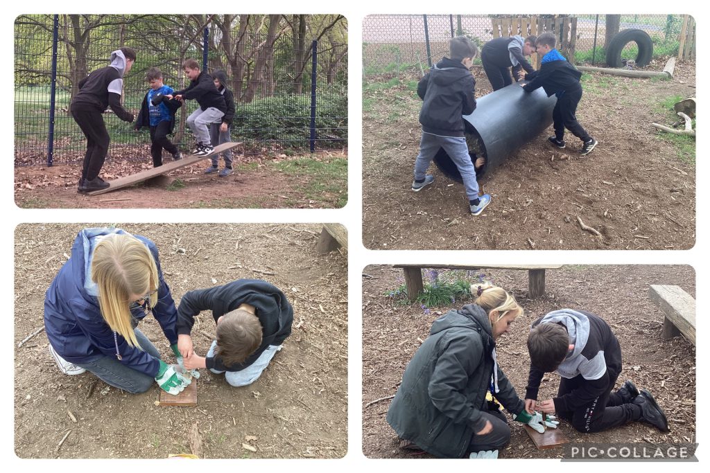 Creating in Forest School