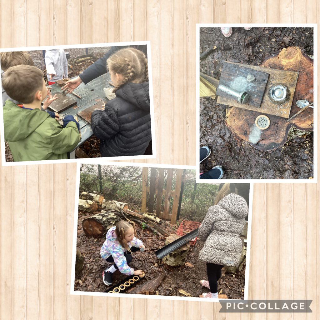 Year 3 - Today we enjoyed being creative in the resources zone and playing in the shelter