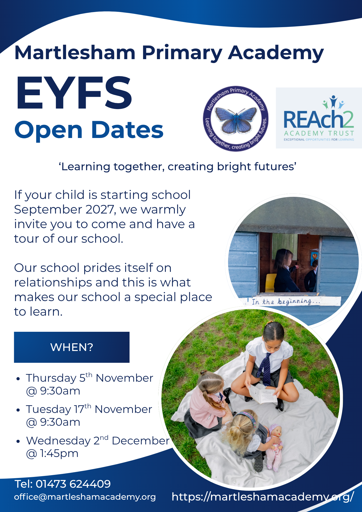 EYFS Open Dates EYFS Open Dates